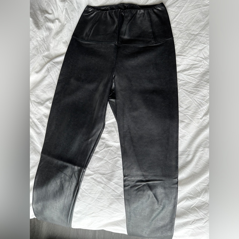 Wilfred faux leather pants